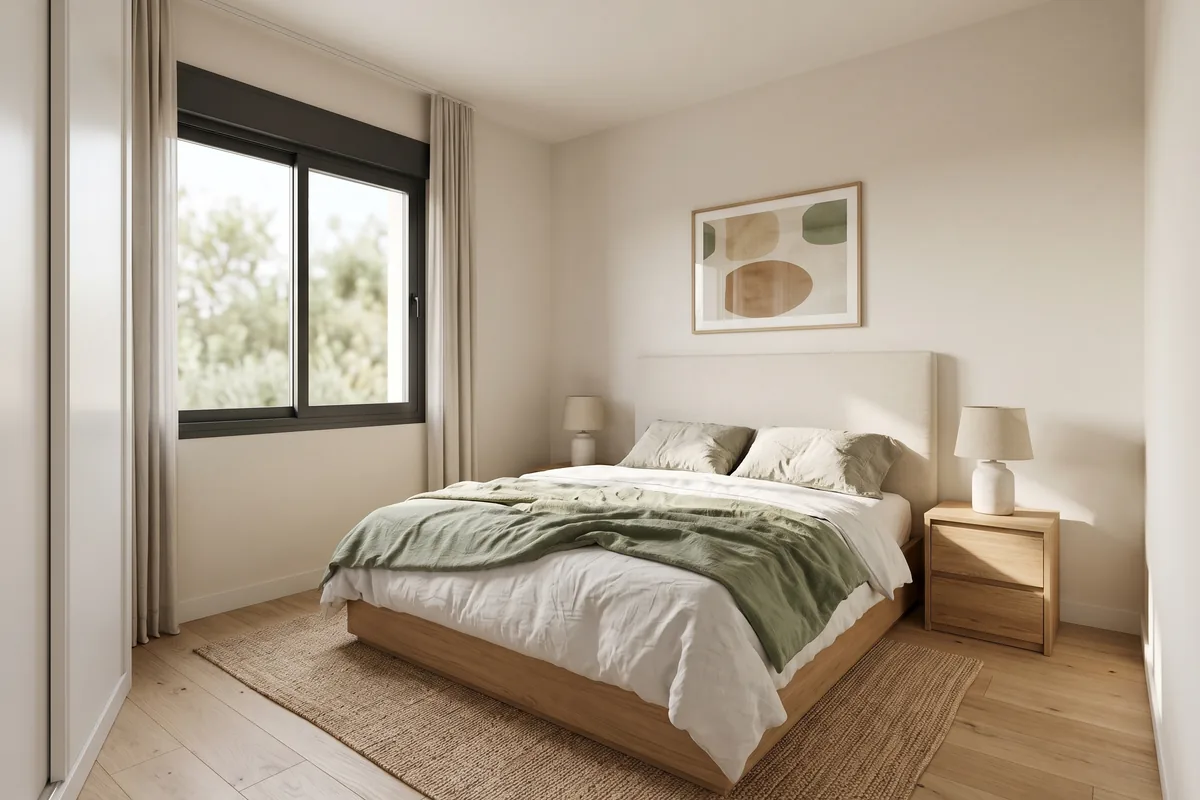 Render de la habitación principal